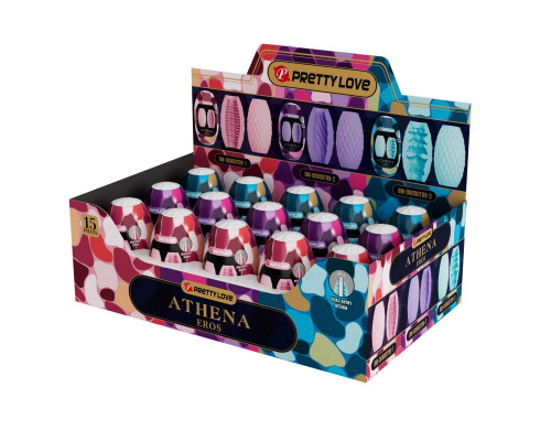 Набор из 15 мастурбаторов Athena