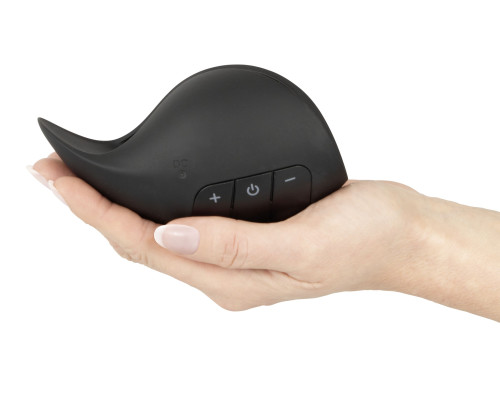 Черный мастурбатор с гибкими крылышками