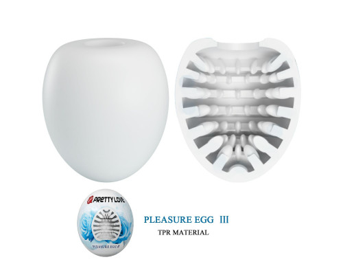 Заказать Белый мастурбатор-яйцо Pleasure Egg III