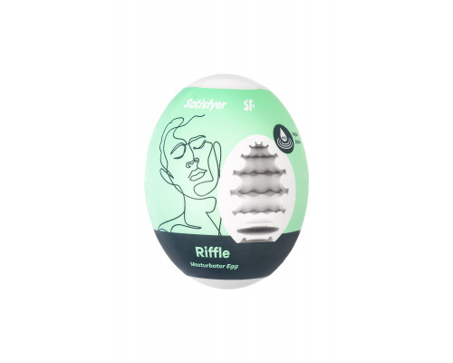 Заказать Мастурбатор-яйцо Satisfyer Riffle Mini Masturbator