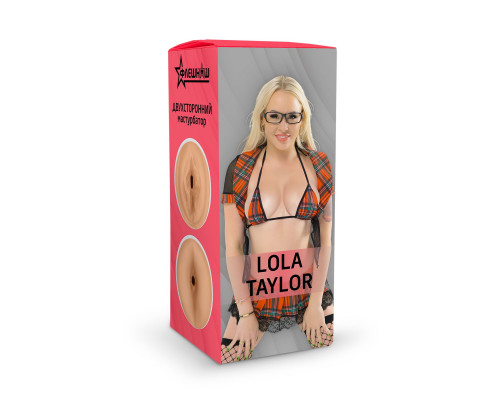 Заказать Двусторонний мастурбатор Lola Taylor - 22 см.