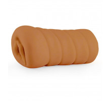 Коричневый мастурбатор-вагина Brianna