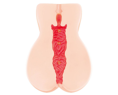 Мастурбатор-вагина с вибрацией Jenny Onahole edition 005