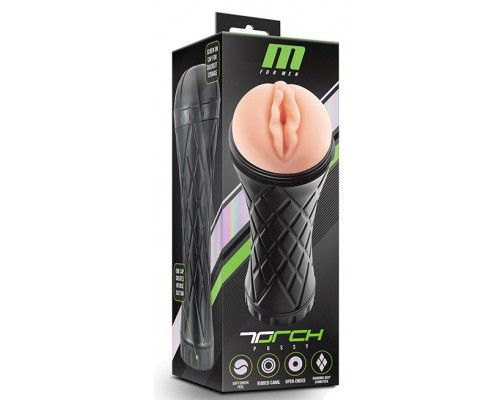 Заказать Телесный мастурбатор-вагина The Torch Pussy