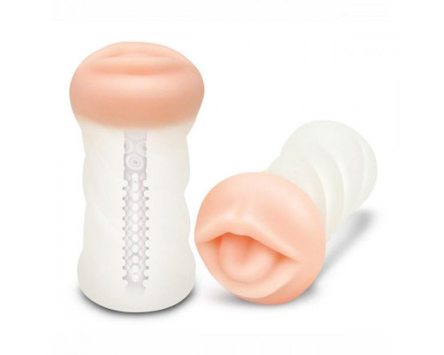 Заказать Мастурбатор-ротик ZOLO DEEP THROAT