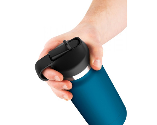 Заказать Мастурбатор-вагина в синей колбе F*ck Flask