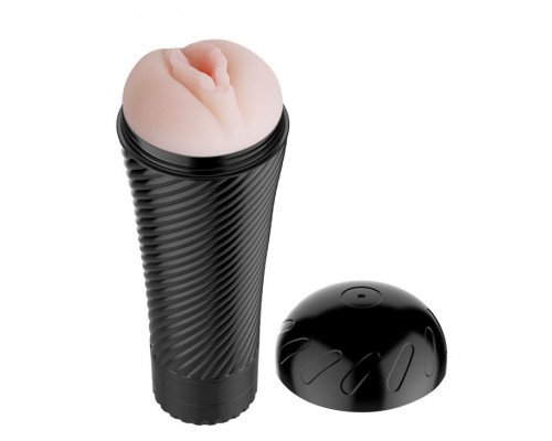 Заказать Мастурбатор-вагина с многоуровневой вибрацией Pink Pussy