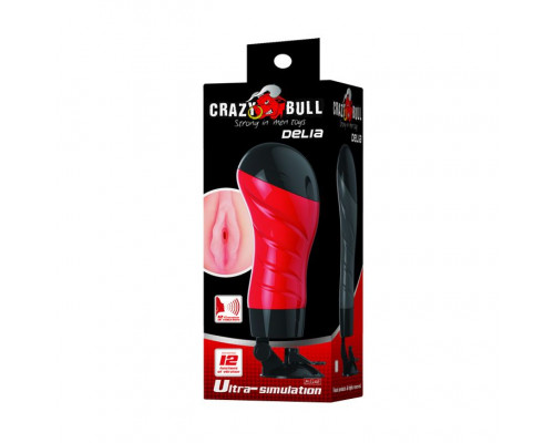 Заказать Мастурбатор-вагина Delia с вибрацией и голосом