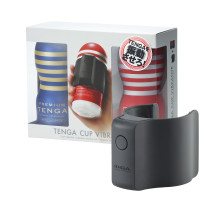 Набор Tenga Cup Vibrator 1st Set: вибратор Cup Vibrator, мастурбатор Original Vacuum Cup, мастурбатор Premium Original Vacuum Cup