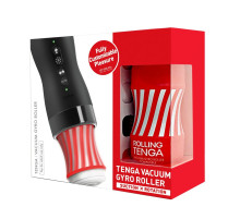 Набор Tenga Vacuum Gyro Roller 3s: мастурбатор и устройство для вращения и создания вакуума