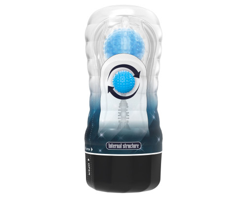 Заказать Прозрачный текстурированный мастурбатор Vacuum Cup Masturbator Planet