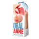 Заказать Телесный мастурбатор-ротик с язычком Oral Anne
