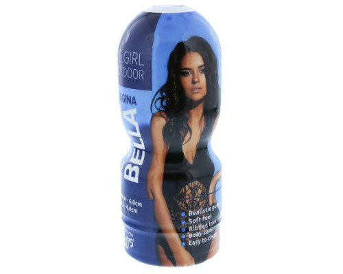 Заказать Телесный мастурбатор-вагина в тубе Bella