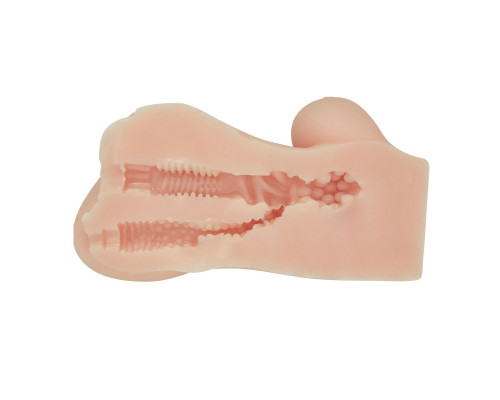 Телесный мастурбатор мини-торс Hannah