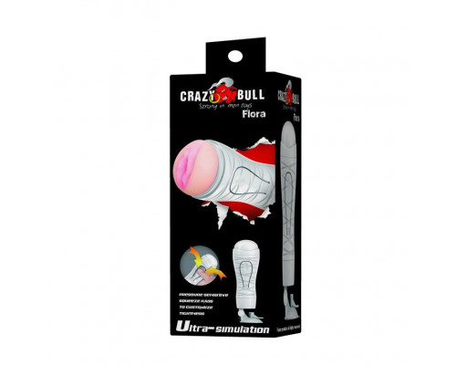 Мастурбатор-вагина Flora с присоской в основании