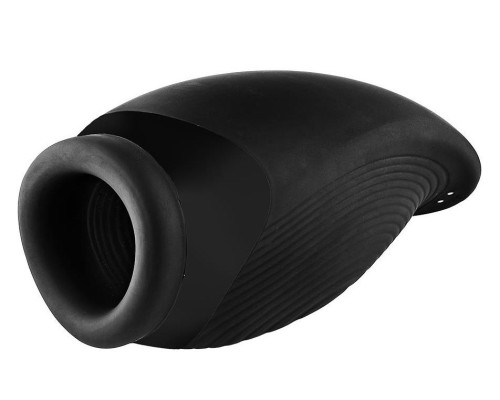 Мастурбатор с вибрацией и функцией нагрева Squeezable Stroker