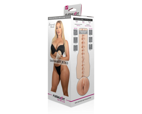 Мастурбатор-вагина Fleshlight Girls - Savannah Bond From Australia With Love