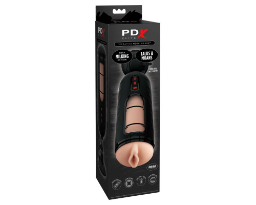 Мастурбатор-вагина с вибрацией Vibrating Mega Milker