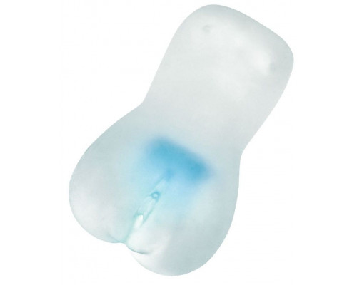 Прозрачный реалистичный мастурбатор Juicy Pussy Hot Crystal