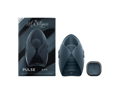 Инновационный мужской вибратор с пультом ДУ Pulse Duo