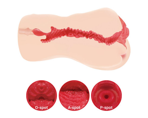 Мастурбатор-вагина с вибрацией Jenny Onahole edition 005