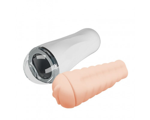 Заказать Телесный мастурбатор-вагина в колбе 30 Life-Like Vagina