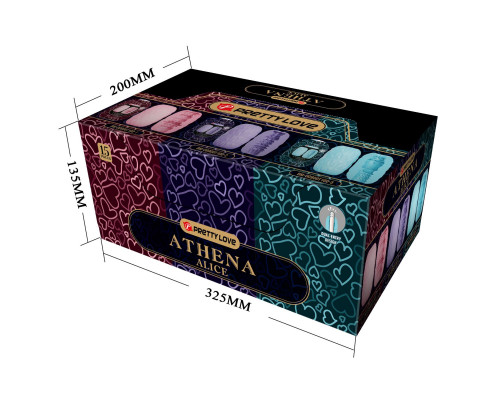 Набор из 15 мастурбаторов Athena Alice