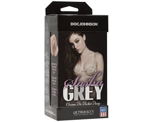 Заказать Мастурбатор-вагина Sasha Grey UltraSKYN Cream Pie Pocket Pussy
