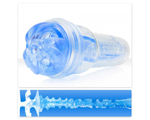 Заказать Мастурбатор Fleshlight Turbo - Trust Blue Ice