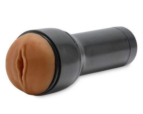 Заказать Коричневый мастурбатор-вагина Feel Stroker