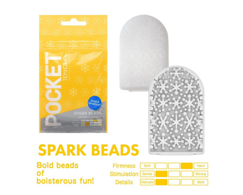 Заказать Карманный мастурбатор Spark Beads