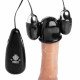 Заказать Черная стимулирующая насадка для головки полового члена Multi Speed Vibrating Penis Head Teaser