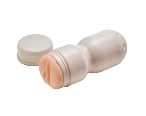 Заказать Телесный мастурбатор-вагина в тубе Bella