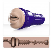 Телесный мастурбатор-рот Fleshlight Boost Blow