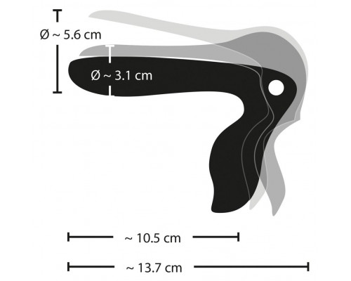 Заказать Вагинальный расширитель Vibrating Speculum с вибрацией и подсветкой