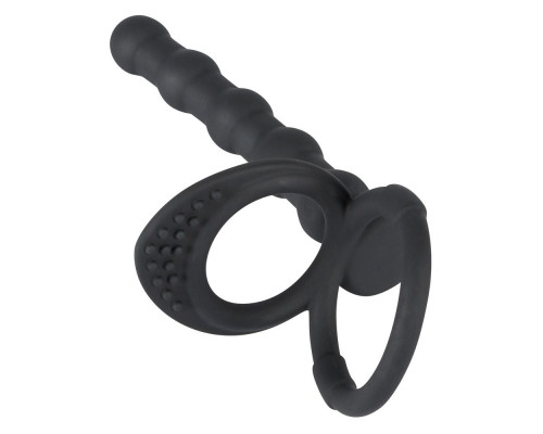 Заказать Насадка на пенис для двойного проникновения Cock   ball ring