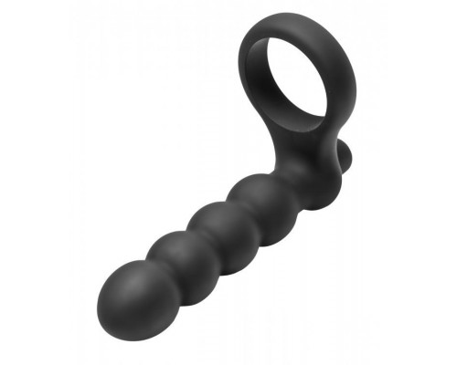 Заказать Насадка для двойного проникновения Double Fun Cock Ring with Double Penetration Vibe