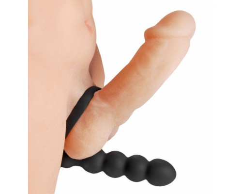Заказать Насадка для двойного проникновения Double Fun Cock Ring with Double Penetration Vibe