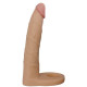 Заказать Телесная насадка-фаллоимитатор для двойного проникновения - 17 см.