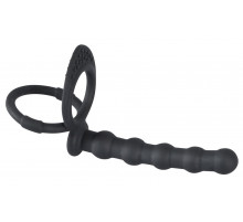 Насадка на пенис для двойного проникновения Cock   ball ring