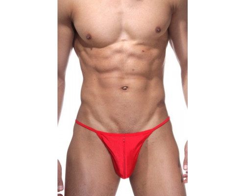 Заказать Мужские стринги с застежкой-молнией