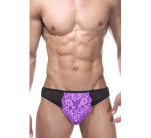 Черно-фиолетовые слипы