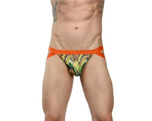 Заказать Яркие мужские трусы-джоки с принтом