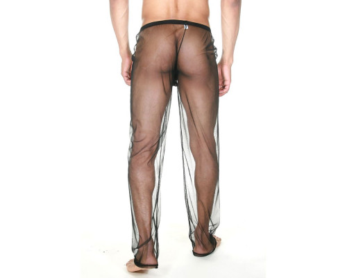 Заказать Прозрачные мужские брюки свободной посадки