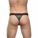 Заказать Сексуальные трусы-тонги с леопардовым принтом