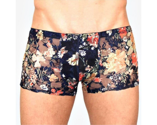 Заказать Мужские трусы-боксеры с крупным цветочным узором