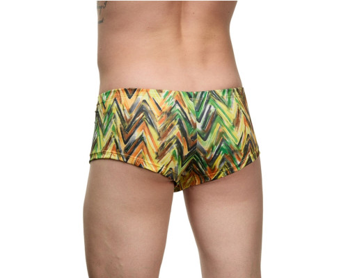 Заказать Мужские трусы-боксеры с зигзагообразным рисунком