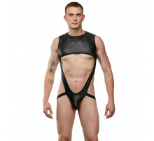 Черное сексуальное мужское боди