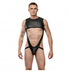 Черное сексуальное мужское боди