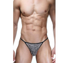 Мужские трусы-тонги с анималистическим принтом